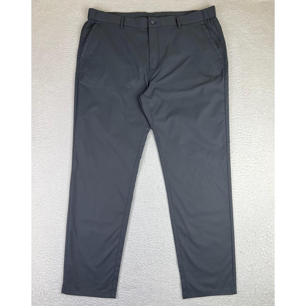 Jack Archer Jetsetter Pants Mens 38x32 Charcoal Gray Slim Fit Chino Tapered